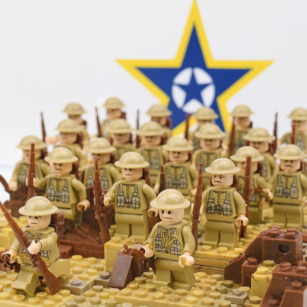 Military Army Soldier Building Blocks