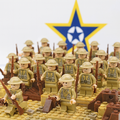 Military Army Soldier Building Blocks