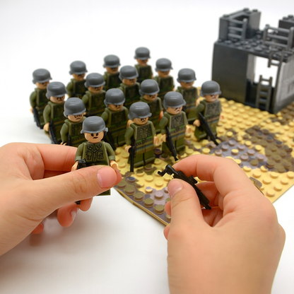 Military Army Soldier Building Blocks