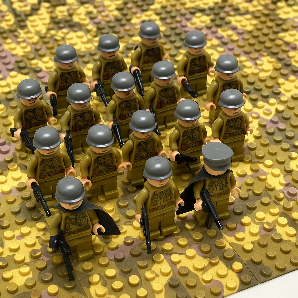 Military Army Soldier Building Blocks