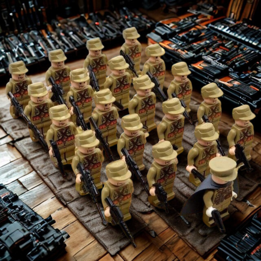 Military Army Soldier Building Blocks