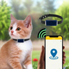 GPS Tracker Realtime Leather Pet Collar