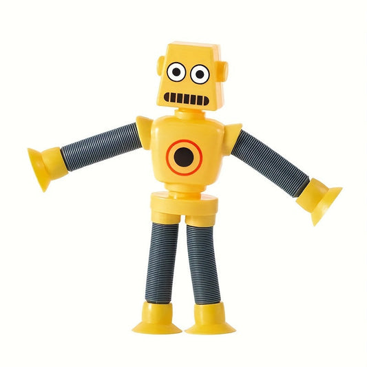 Kids Robot Suction Tube Sensory Toy