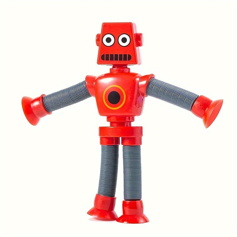 Kids Robot Suction Tube Sensory Toy