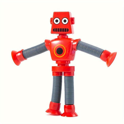 Kids Robot Suction Tube Sensory Toy