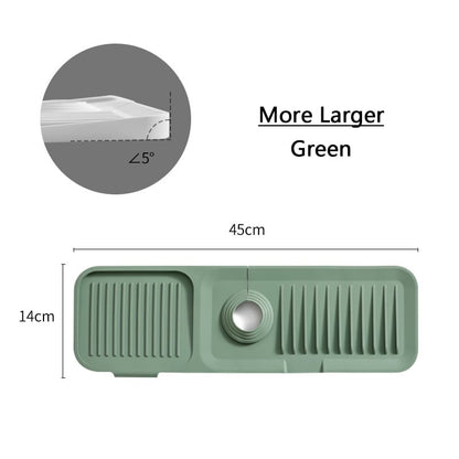 AquaShield Sink Splash Guard | Silicone Splash Guard For Kitchen Sink