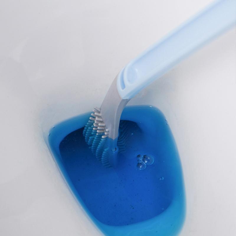 Silicone Toilet Brush | Give your toilet a sparkling clean even in the hardest-to-reach corners