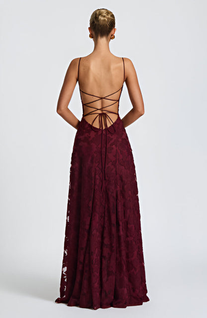 Franciszka | Lace Maxi Dress