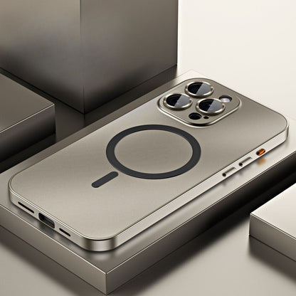 Phone Case Magnetic Metal Slim Protective Cover