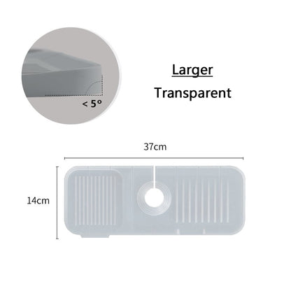 AquaShield Sink Splash Guard | Silicone Splash Guard For Kitchen Sink
