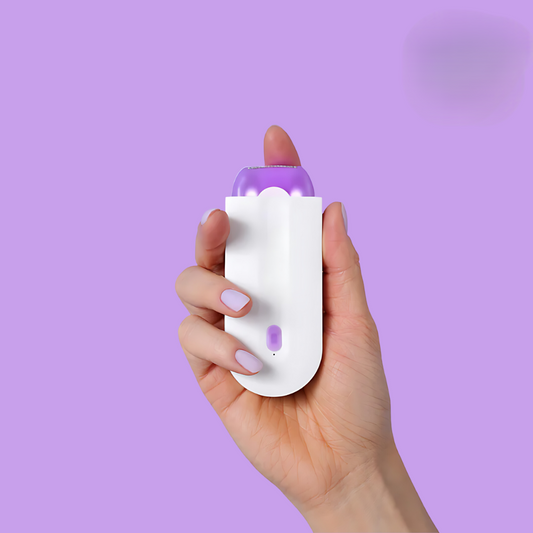 Hair removal device for smooth soft skin