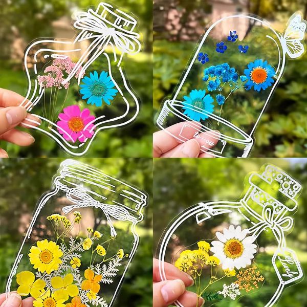 Transparent DIY Stickers (20+20 Free)