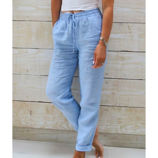 Eleonor – Premium Breathable Stretch Linen Pants