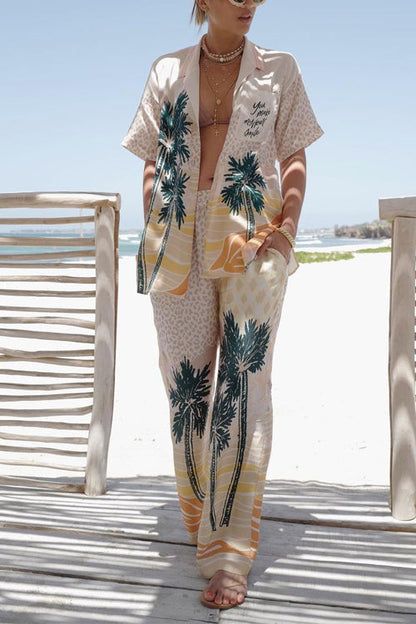 Olympia - Tropic Print Vacation Set