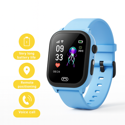 Kids GPS Smartwatch Camera Waterproof