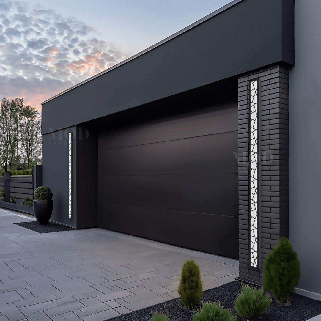 Wall Light Modern Outdoor LED Panel Fixture