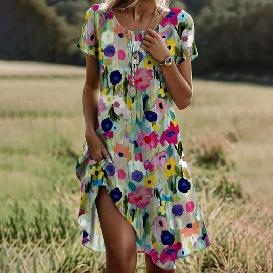 Janadine | Floral Print Dress