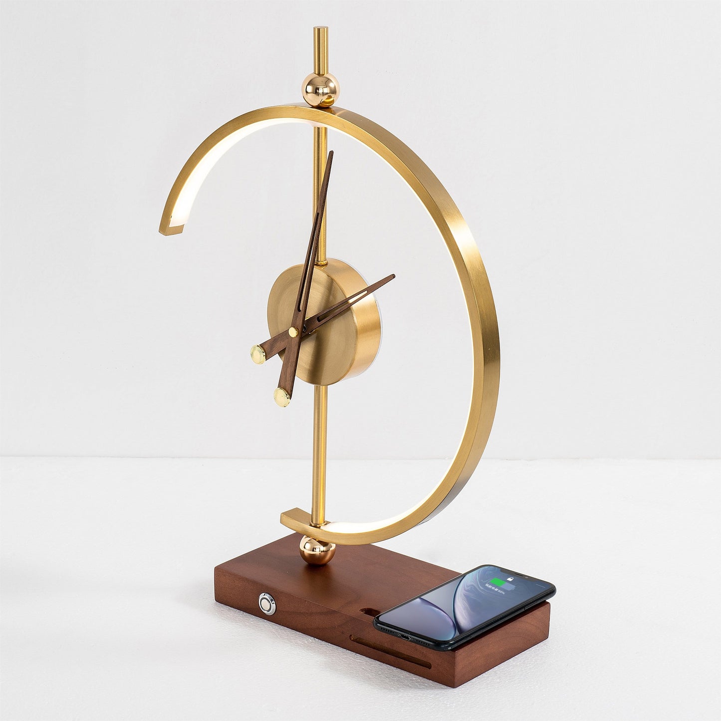 Modern LED Desk Lamp with Wireless Charger