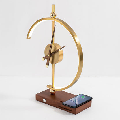 Modern LED Desk Lamp with Wireless Charger
