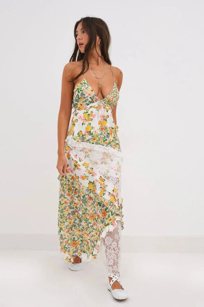 Rosalie flowery dress