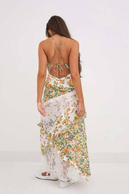 Rosalie flowery dress