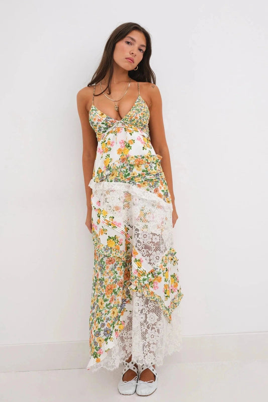 Rosalie flowery dress