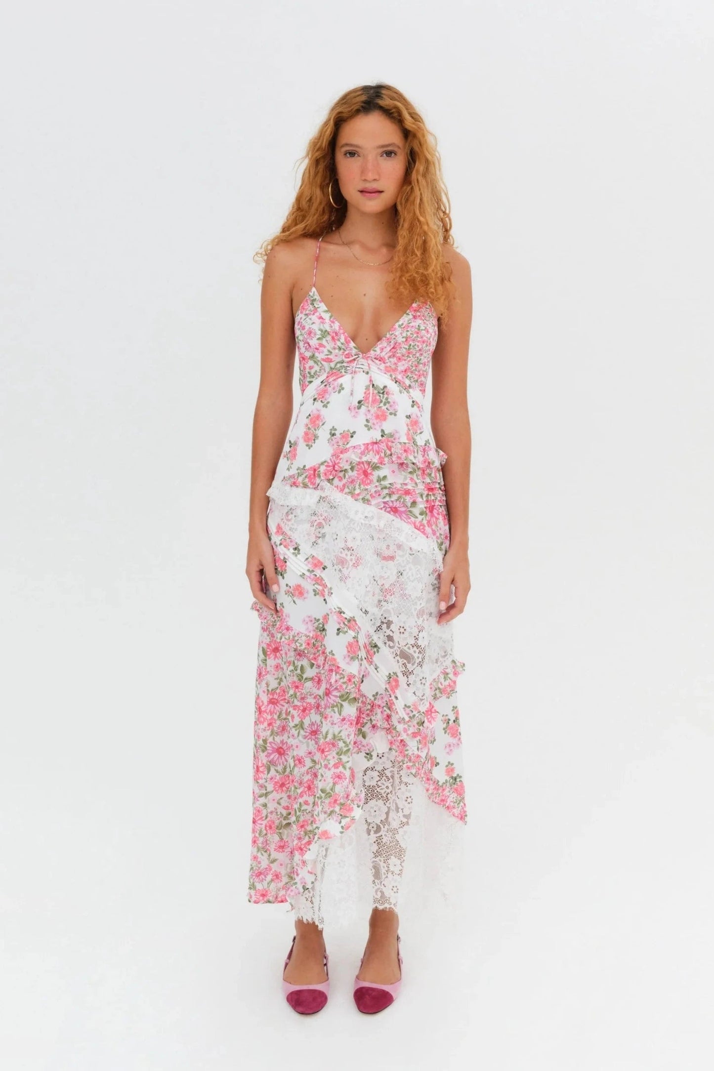 Rosalie flowery dress