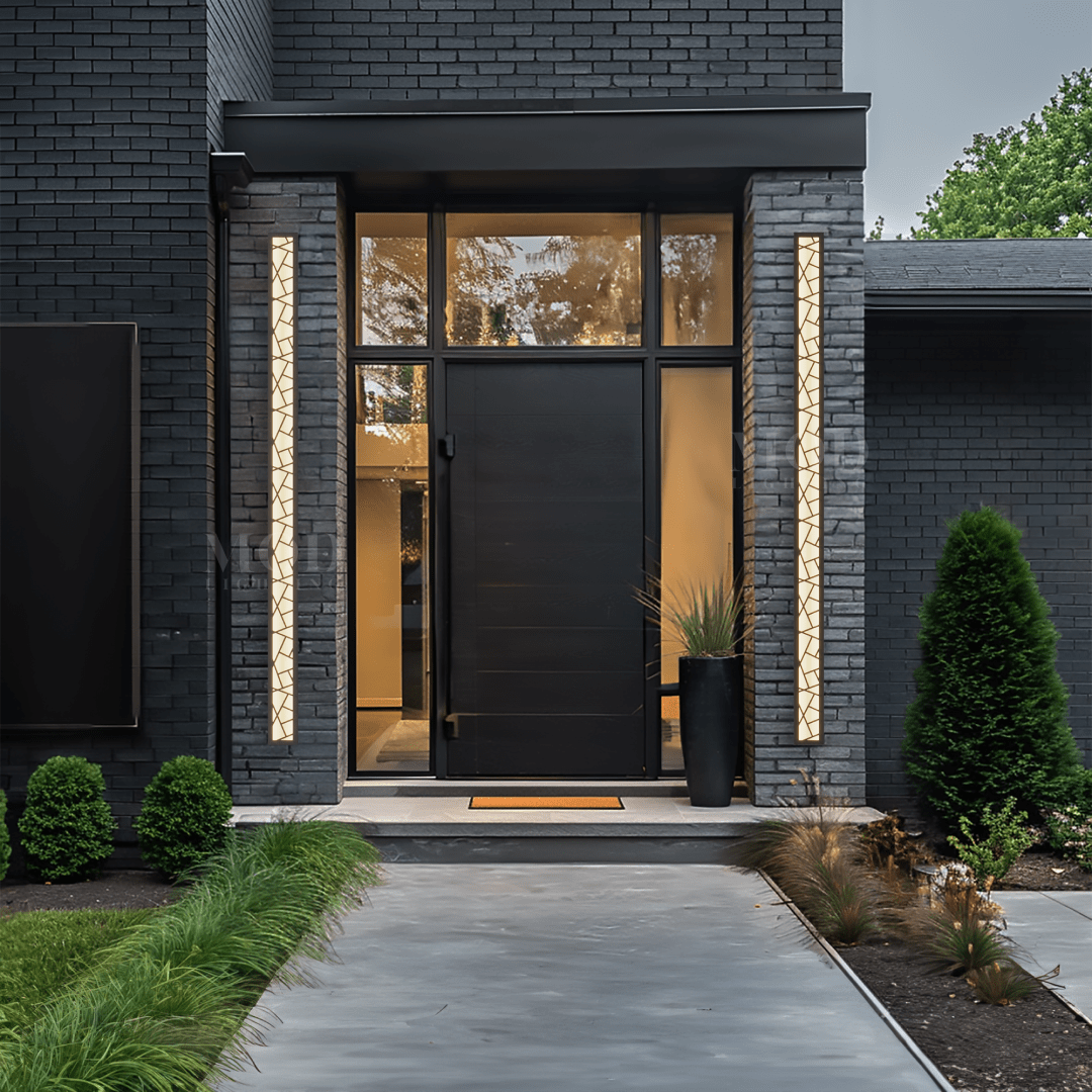 Wall Light Modern Outdoor LED Panel Fixture