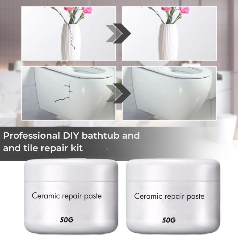 Ceramic Repair Paste Quick and Effective Restoration of All Your Ceramic Surfaces