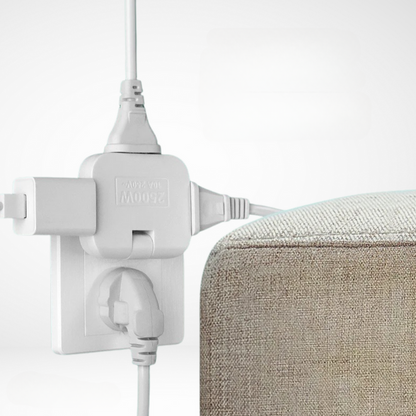 Compact and Elegant Universal Power Strip
