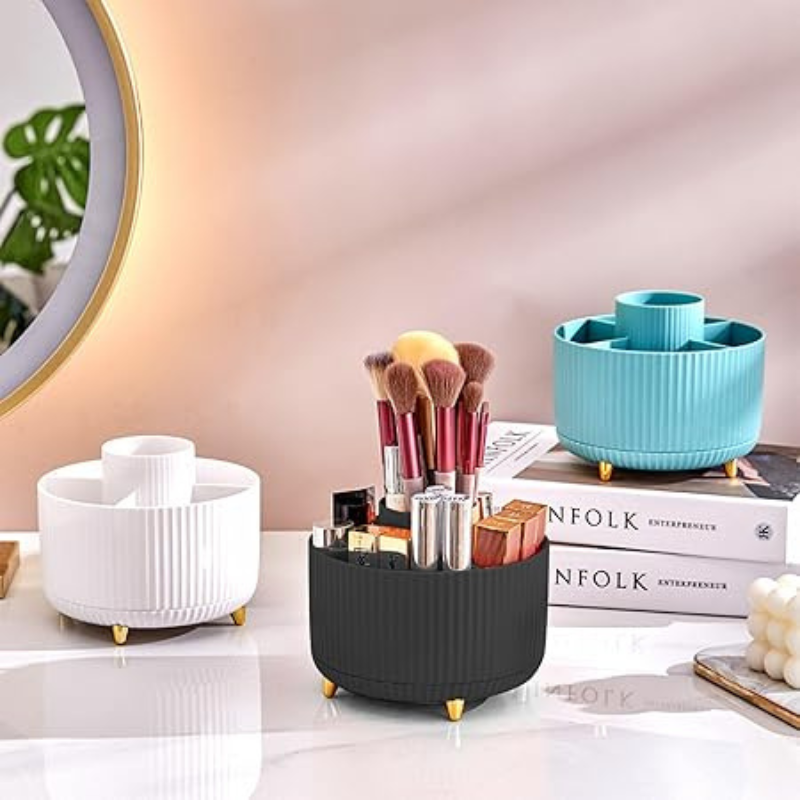 Makeup Organiser | 360° Rotating Storage Rack for Vanity