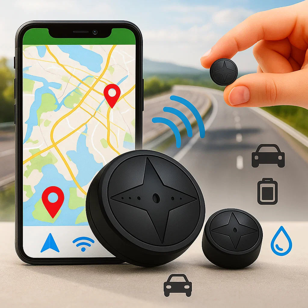 Mini GPS Vehicle Tracker Magnetic Mount