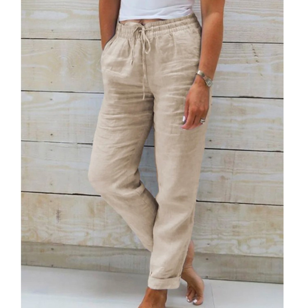 Eleonor – Premium Breathable Stretch Linen Pants