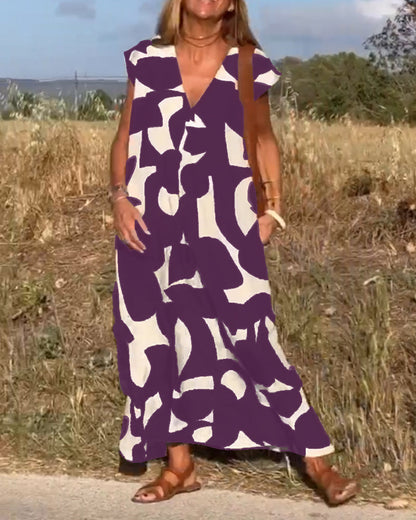Penelope |  Relaxed Abstract Dress