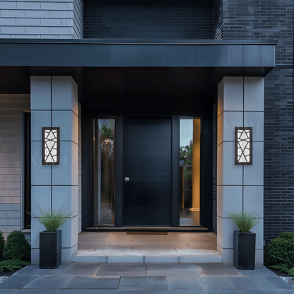 Wall Light Modern Outdoor LED Panel Fixture