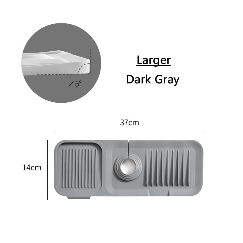 AquaShield Sink Splash Guard | Silicone Splash Guard For Kitchen Sink