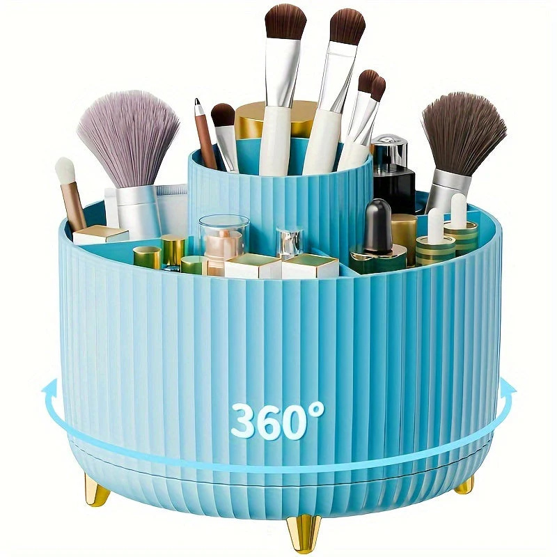 Makeup Organiser | 360° Rotating Storage Rack for Vanity