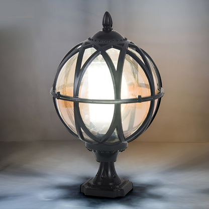 Outdoor Wall Light Vintage Glass Lantern