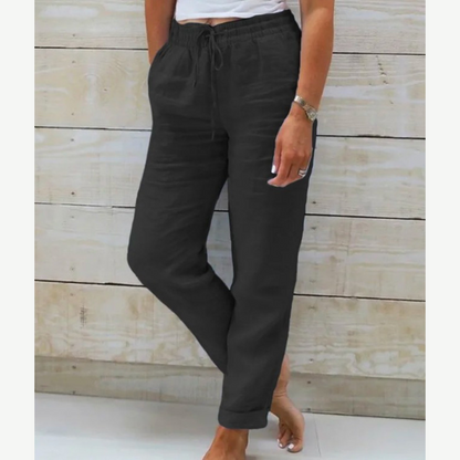 Eleonor – Premium Breathable Stretch Linen Pants