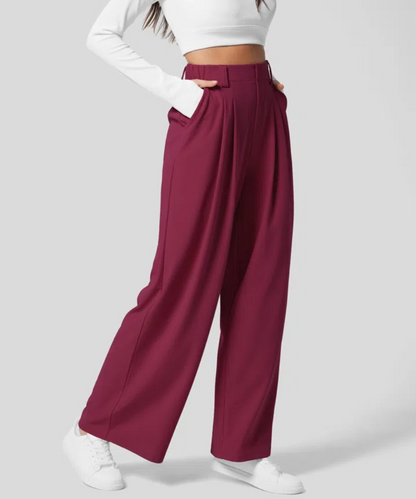 ALDEN™ - Elegant High-Waisted Trousers