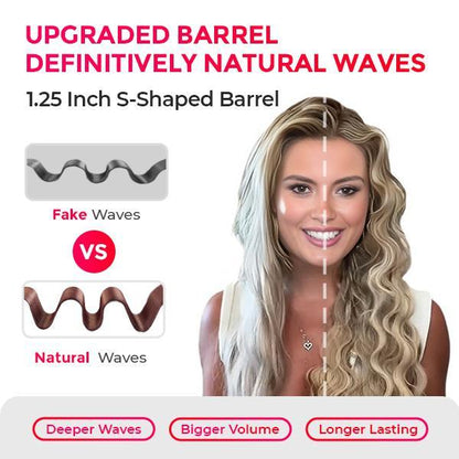 WaveCurl Elite - Effortless Beach Waves in 3 Minutes Flat