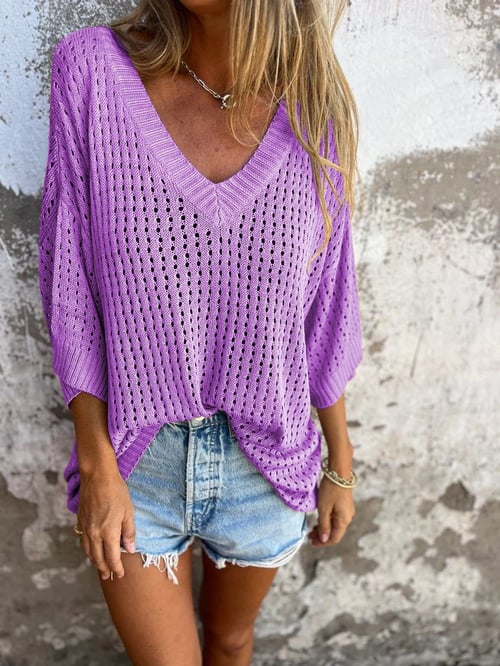Nancy | Loose Crochet Beach Top