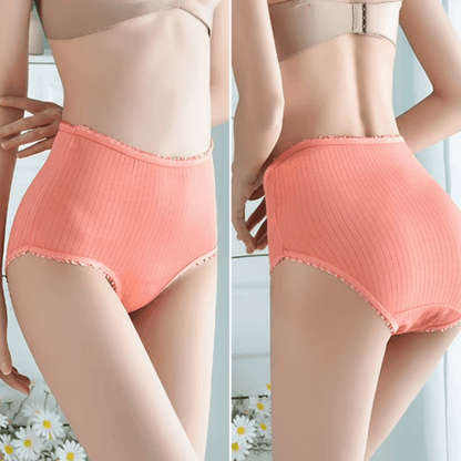 Leak Proof Cotton Briefs Women’s Underwear Set