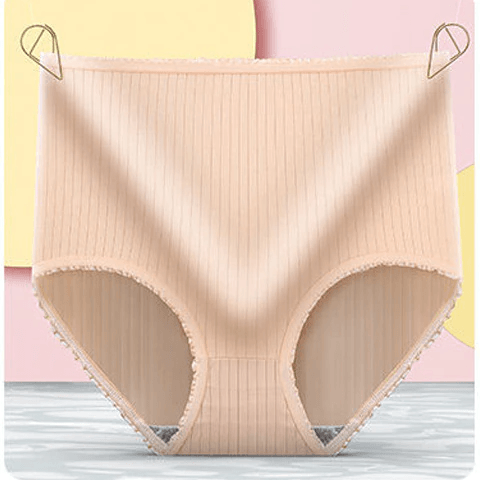 Leak Proof Cotton Briefs Women’s Underwear Set