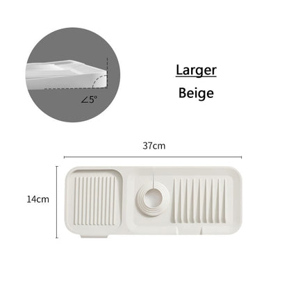 AquaShield Sink Splash Guard | Silicone Splash Guard For Kitchen Sink