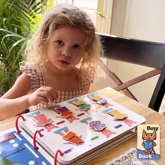 BusyBook Sensory Adventure | Sensory Book for Children