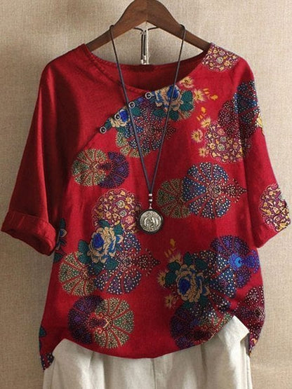 Miracle - Floral Pattern Shirt - Vibrant & Stylish