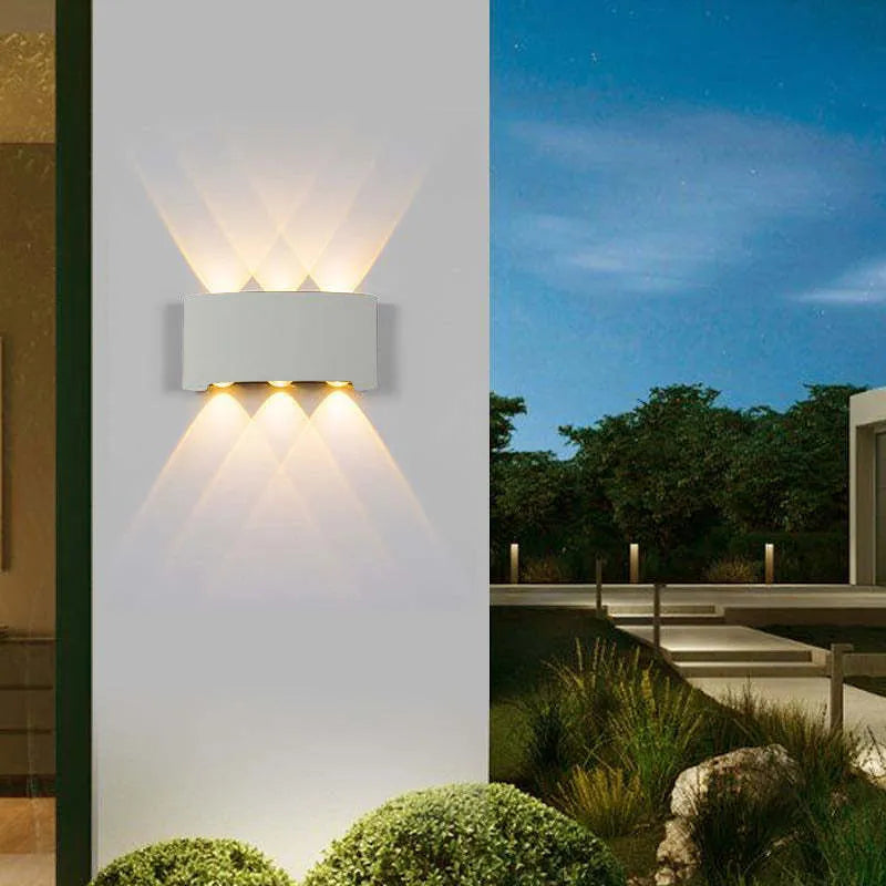 Wall Light Modern White LED Waterproof Lamp