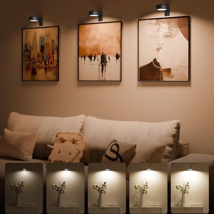1+1 Free | Magnetic LED Picture Light – Dimmable & Rechargeable
