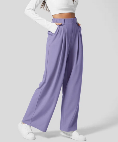 ALDEN™ - Elegant High-Waisted Trousers